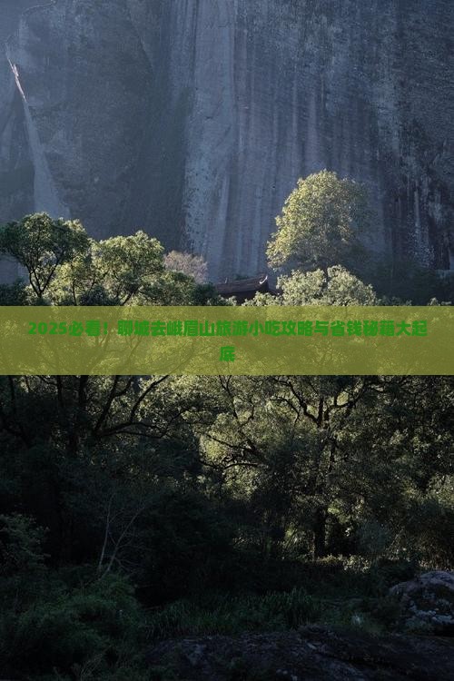 聊城去四川峨眉山旅游小吃