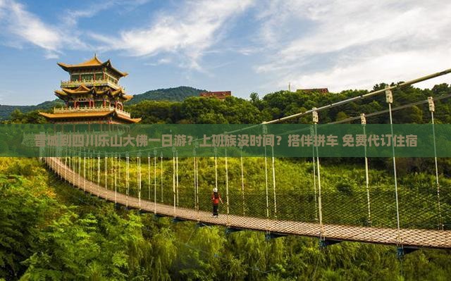 晋城到四川乐山大佛一日游？上班族没时间？搭伴拼车+免费代订住宿