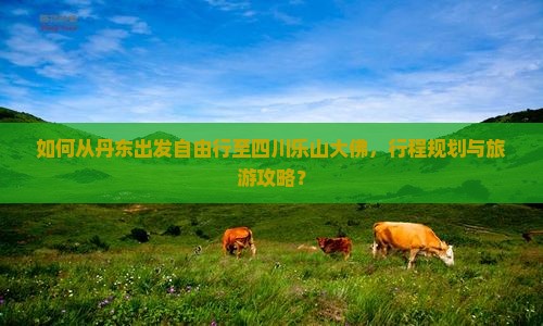 如何从丹东出发自由行至四川乐山大佛，行程规划与旅游攻略？