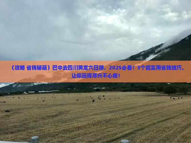 巴中去四川黄龙六日游