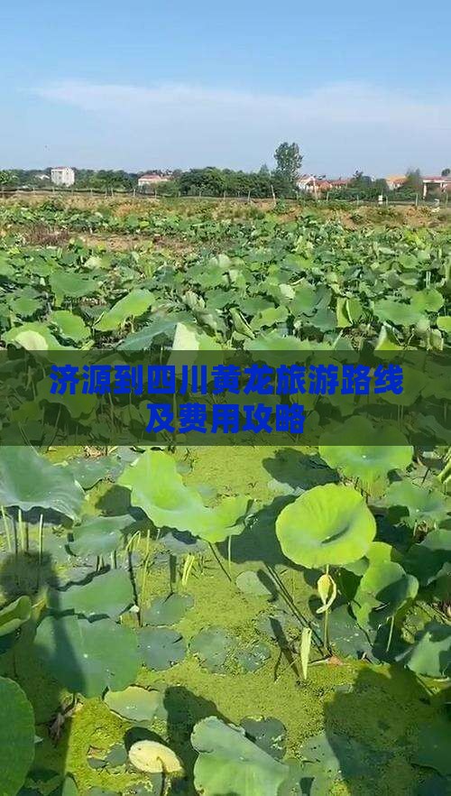 济源到四川黄龙旅游