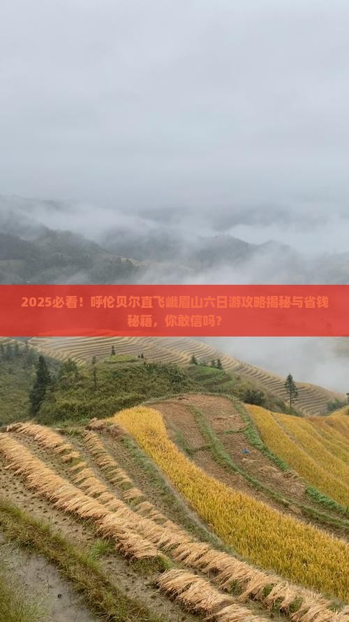 呼伦贝尔去四川峨眉山六日游