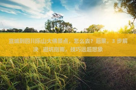 宣城到四川乐山大佛景点
