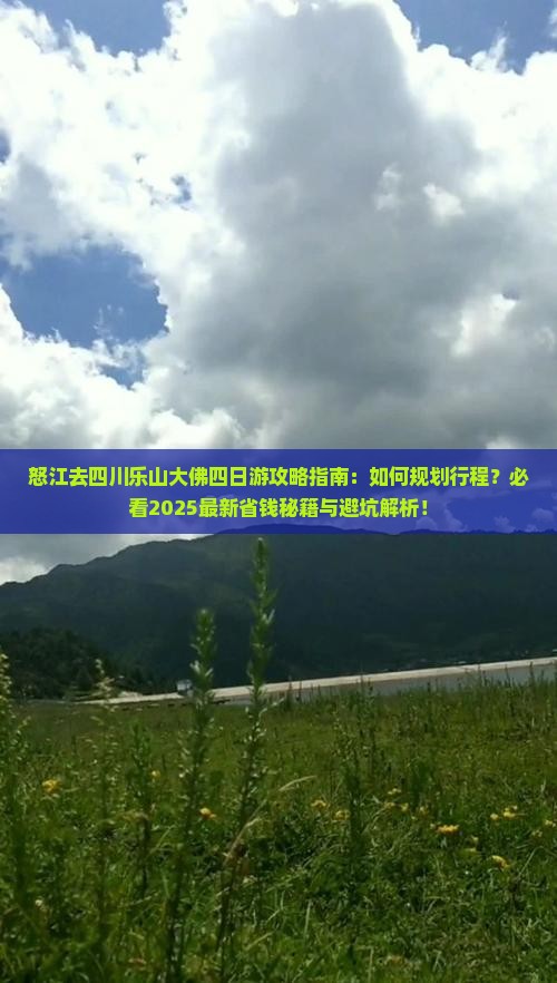 怒江去四川乐山大佛四日游