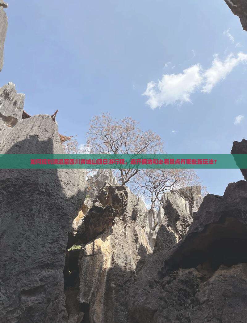 如何规划清远至四川青城山四日游行程，避开拥堵和必看景点有哪些新玩法？