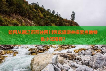 如何从通辽市前往四川黄龙旅游并探索当地特色小吃推荐？