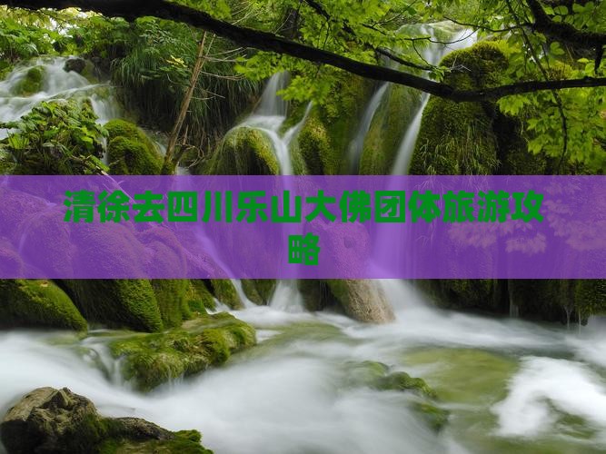 清徐去四川乐山大佛团体旅游攻略
