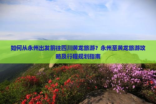 如何从永州出发前往四川黄龙旅游？永州至黄龙旅游攻略及行程规划指南