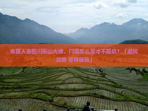 东营去四川乐山大佛门票