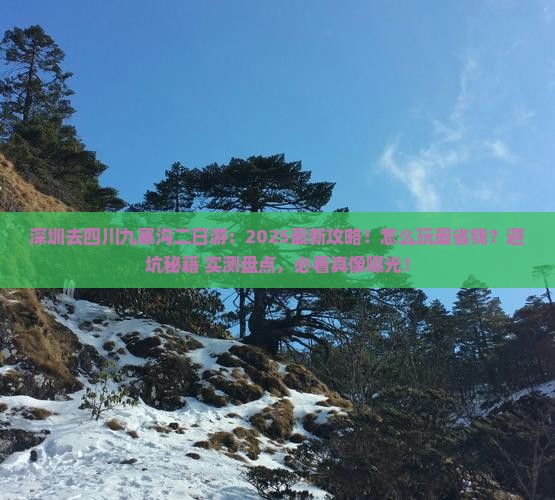 深圳去四川九寨沟二日游