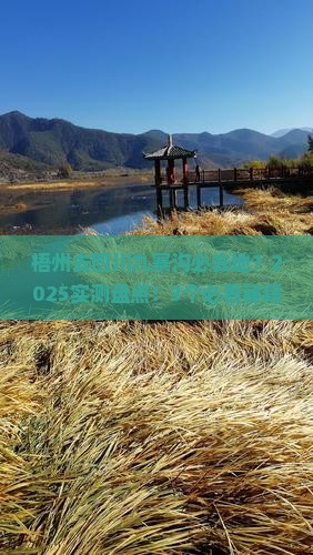 梧州去四川九寨沟必去地
