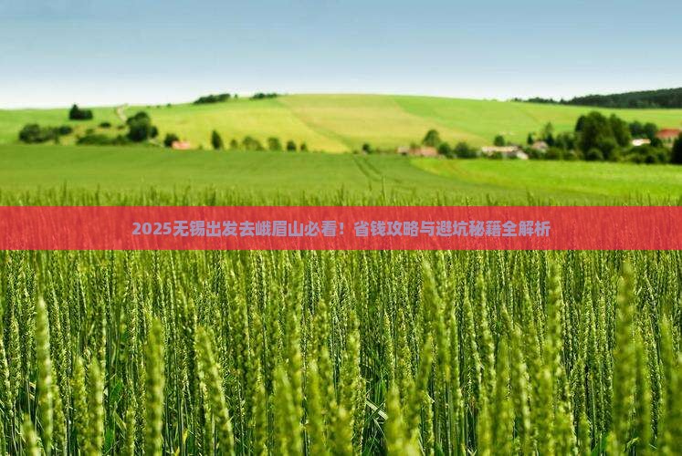 无锡去四川峨眉山景点