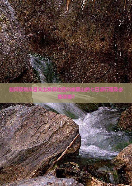如何规划从遵义出发前往四川峨眉山的七日游行程及必备攻略？