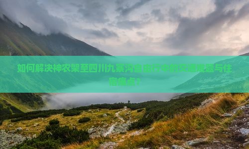 如何解决神农架至四川九寨沟自由行中的交通难题与住宿痛点？