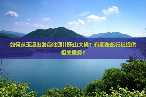 如何从玉溪出发前往四川乐山大佛？有哪些旅行社提供相关服务？