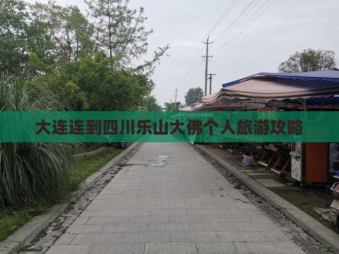 大连连到四川乐山大佛个人旅游攻略