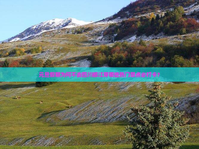 元旦假期为何不去四川都江芽哪些热门景点必打卡？