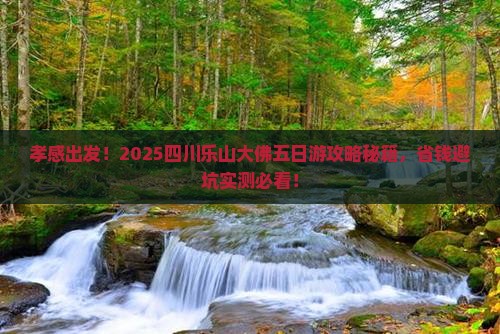 孝感去四川乐山大佛五日游