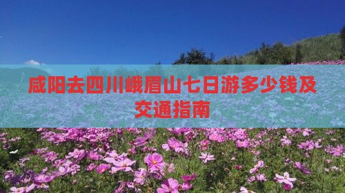 咸阳去四川峨眉山七日游多少钱及交通指南