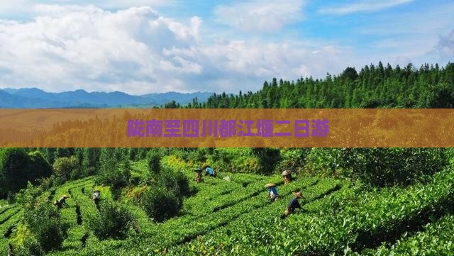陇南至四川都江堰二日游
