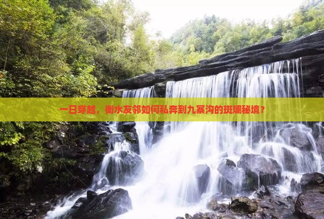 一日穿越，衡水友邻如何私奔到九寨沟的斑斓秘境？