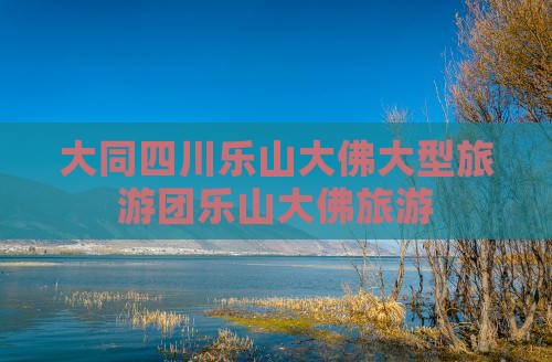 大同四川乐山大佛大型旅游团乐山大佛旅游