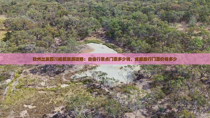 钦州出发四川成都旅游攻略：自由行景点门票多少钱，成都旅行门票价格多少