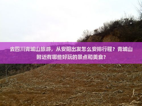 去四川青城山旅游，从安阳出发怎么安排行程？青城山附近有哪些好玩的景点和美食？