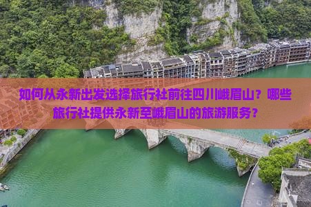 如何从永新出发选择旅行社前往四川峨眉山？哪些旅行社提供永新至峨眉山的旅游服务？
