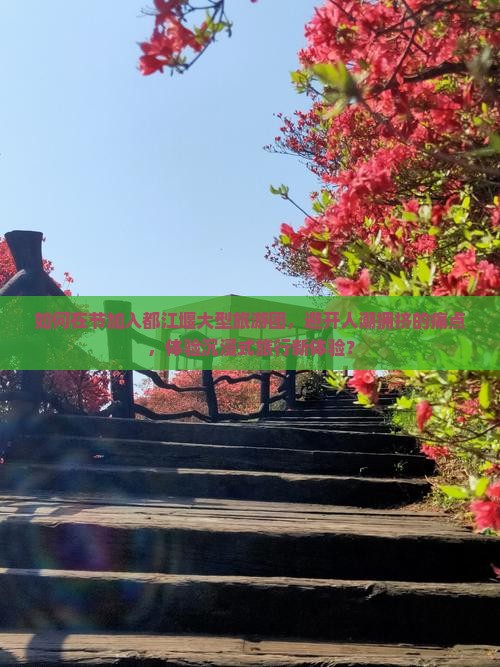 如何在节加入都江堰大型旅游团，避开人潮拥挤的痛点，体验沉浸式旅行新体验？