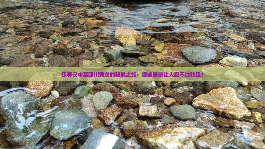 探寻汉中至四川黄龙的秘境之旅：哪些美景让人忍不住驻足？