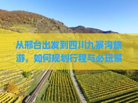 从邢台出发到四川九寨沟旅游，如何规划行程与必玩景点推荐？
