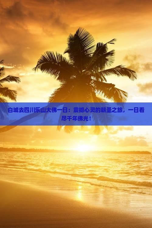 白城去四川乐山大佛一日