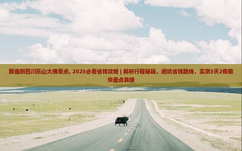 那曲到四川乐山大佛景点