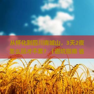 怀化到四川青城山自由行