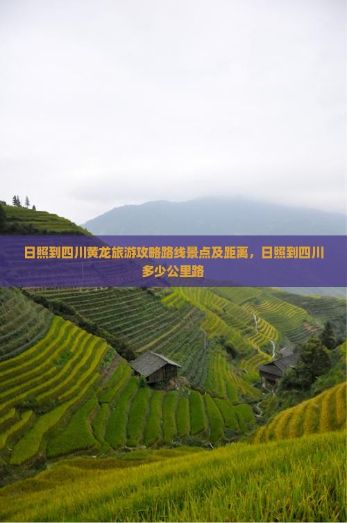 日照到四川黄龙旅游