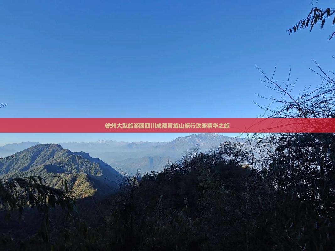 徐州大型旅游团四川成都青城山旅行攻略精华之旅