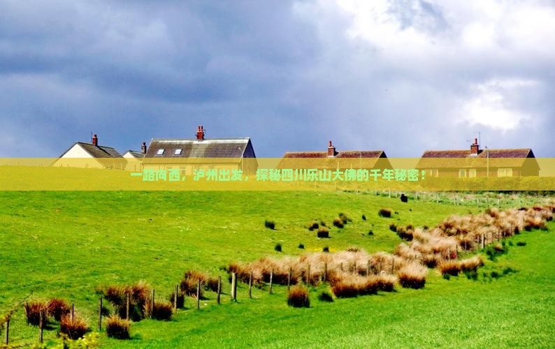 一路向西，泸州出发，探秘四川乐山大佛的千年秘密！