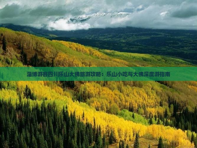 淄博游客四川乐山大佛旅游攻略：乐山小吃与大佛深度游指南