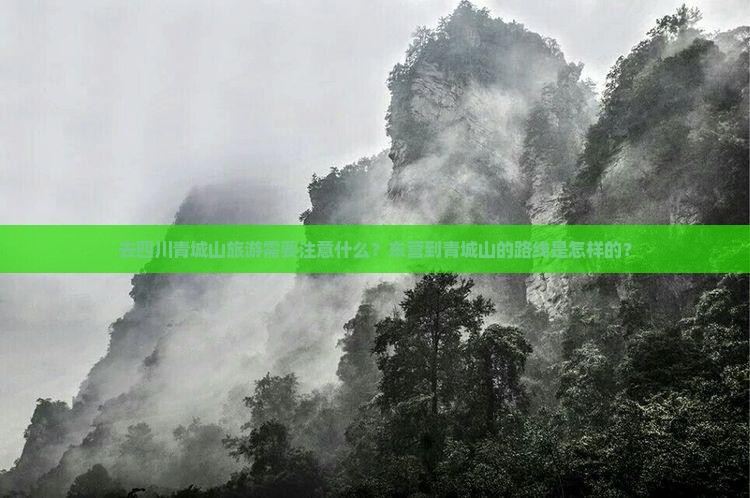 去四川青城山旅游需要注意什么？东营到青城山的路线是怎样的？