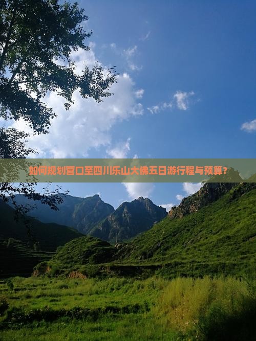 如何规划营口至四川乐山大佛五日游行程与预算？