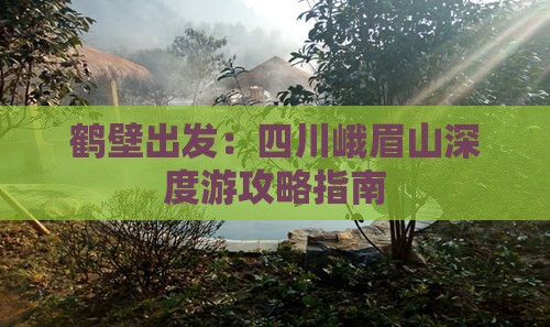 鹤壁出发：四川峨眉山深度游攻略指南