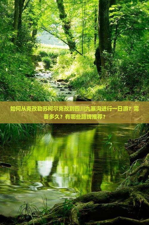 如何从克孜勒苏柯尔克孜到四川九寨沟进行一日游？需要多久？有哪些路线推荐？
