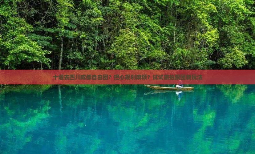 十堰去四川成都自由团？担心规划麻烦？试试旅拍跟团新玩法