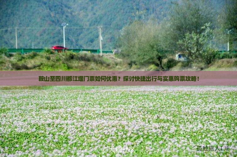 鞍山至四川都江堰门票如何优惠?探讨快捷出行与实惠购票攻略! 鞍山至四川都江堰门票如何优惠?探讨快捷出行与实惠购票攻略!