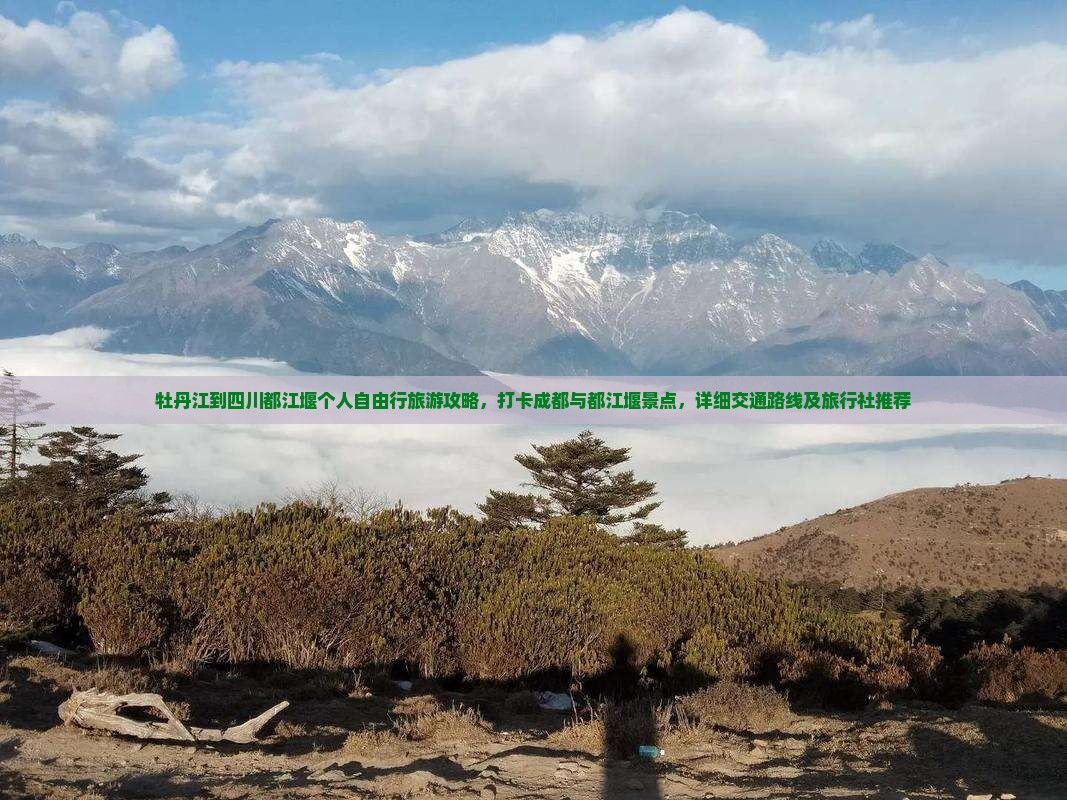 牡丹江到四川都江堰个人自由行旅游攻略，打卡成都与都江堰景点，详细交通路线及旅行社推荐