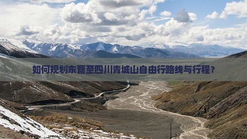 如何规划东营至四川青城山自由行路线与行程？