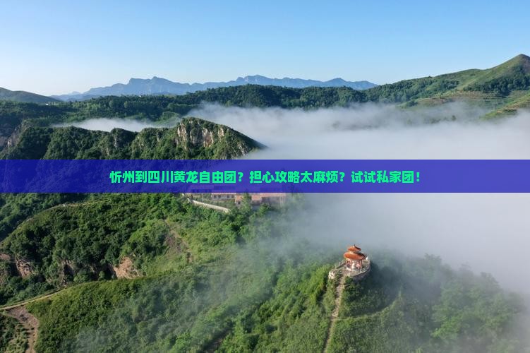 忻州到四川黄龙自由团？担心攻略太麻烦？试试私家团！