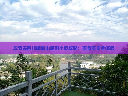 毕节去四川峨眉山旅游小吃