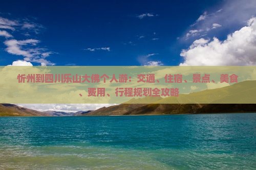 忻州到四川乐山大佛个人游